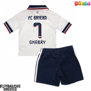 Bayern Munich Serge Gnabry #7 Dětské Venkovní dres komplet 2026-27 Krátký Rukáv (+ trenýrky)